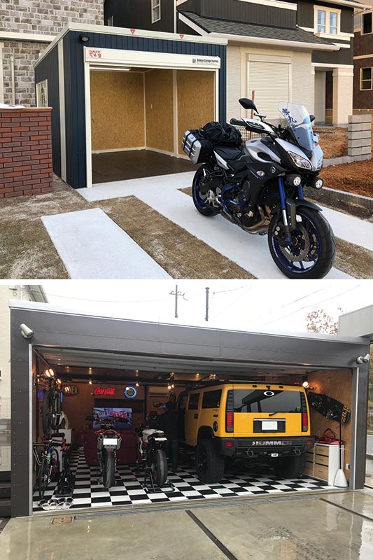 バイクガレージ 製作・設置件数、国内ナンバーワン！カッコいいガレージを静岡から全国に。 | GARAGE | ON THE ROAD MAGAZINE  web